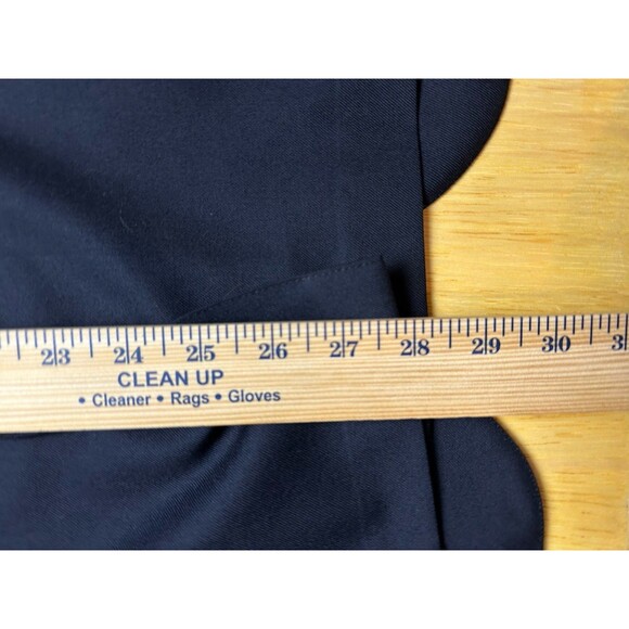 Brooks Brothers Golden Fleece 40S Blue 100% Wool Sport Coat Blazer (flaw) - Picture 12 of 14